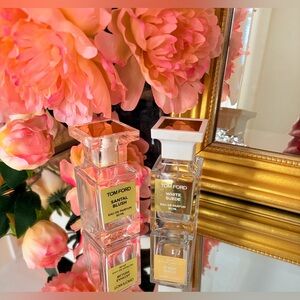 TOM FORD Santal Blush & White Suede 1.7oz EMPTY BOTTLES, elegant home decor